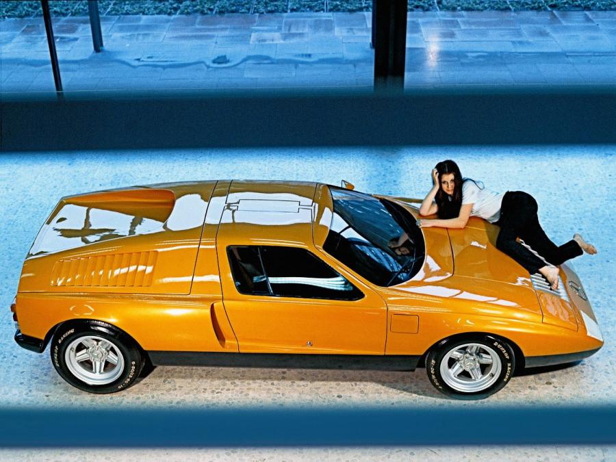 Mercedes-Benz C111-I Concept 1969 года  (фото 4 из 15)